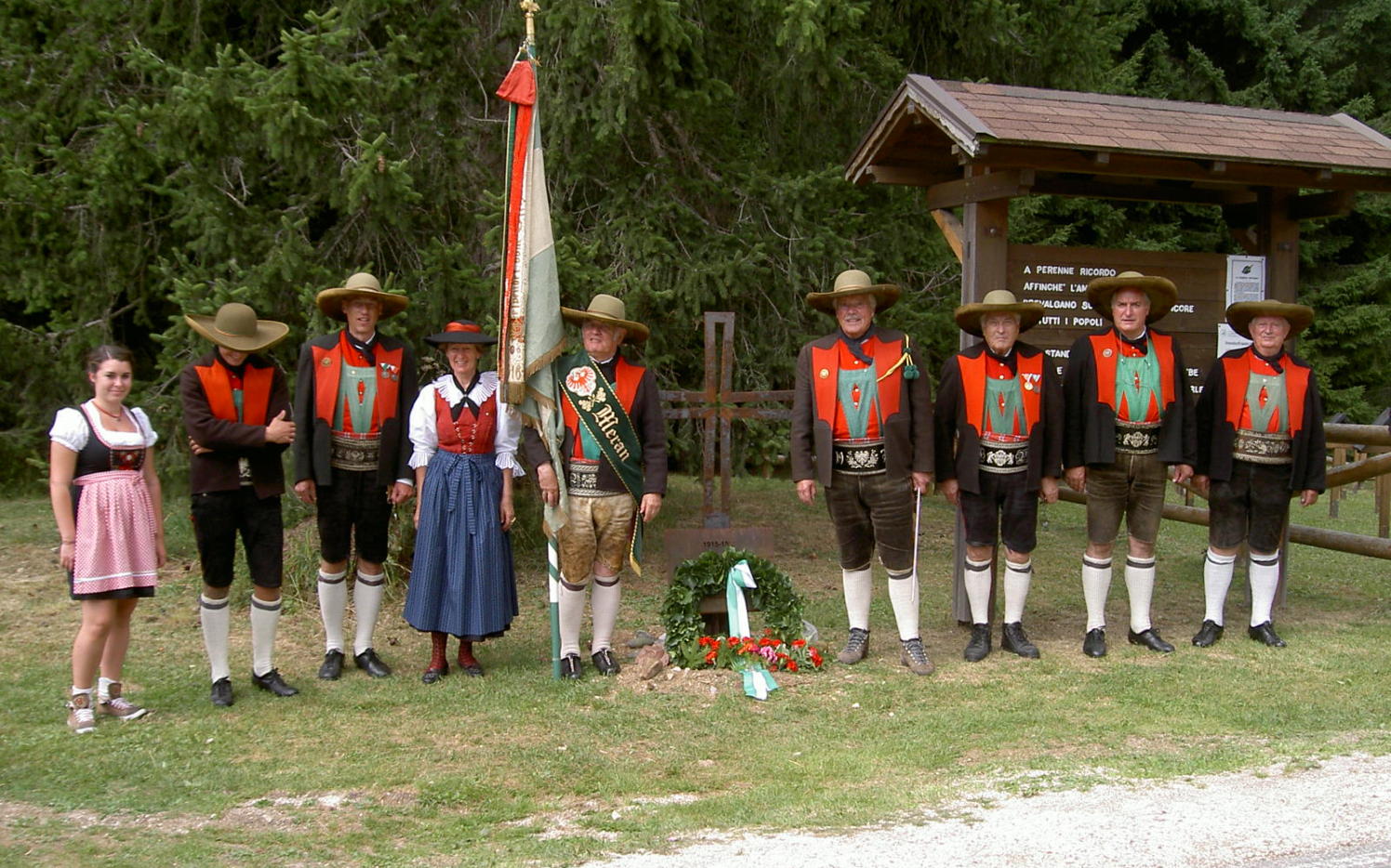 2015_Meran Folgaria Vielgereuth Welschtirol_Gedenken Südfront Durer Costa Alta (2)