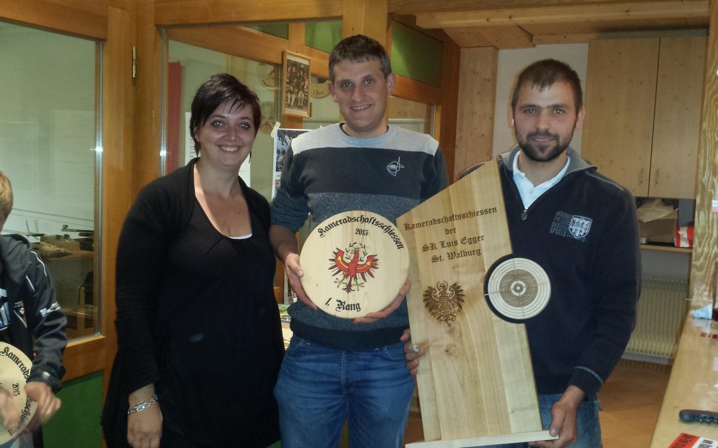 2015_St. Walburg Ulten_Kamerdschaftsschießen 1.Platz St. Walburg(1) (Andere)