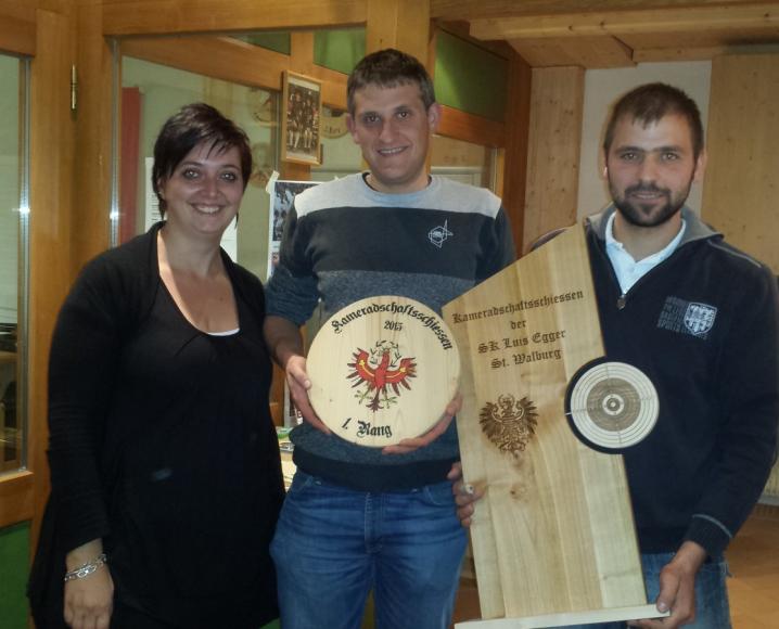 2015_St. Walburg Ulten_Kamerdschaftsschießen 1.Platz St. Walburg(1) (Andere)