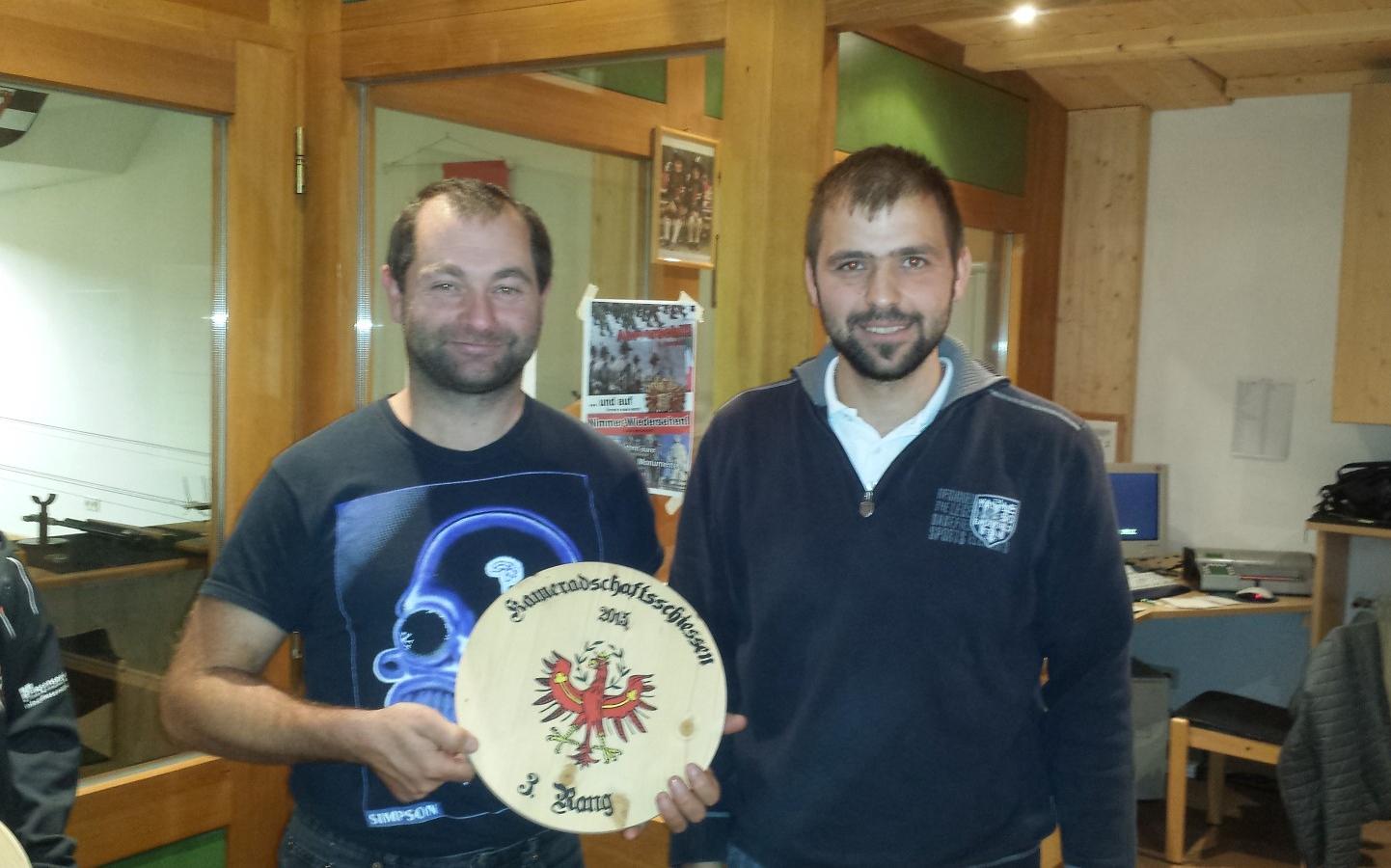 2015_St. Walburg Ulten_Kamerdschaftsschießen 3.Platz St. Pankraz(4) (Andere)
