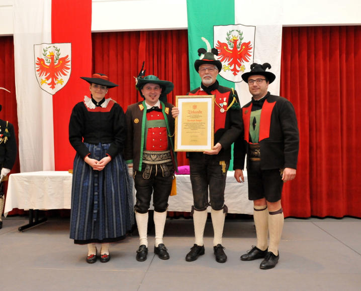 2017_Burgstall Meran_Andreas Hofer Gedenken Meran Ehrung Bernhard Burger