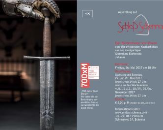 2017_Schenna_Sonderausstellung über Erzherzog Johann 700 Jahre Meran Flugblatt