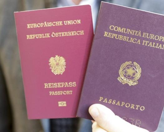 Doppel Pass Österreich Italien