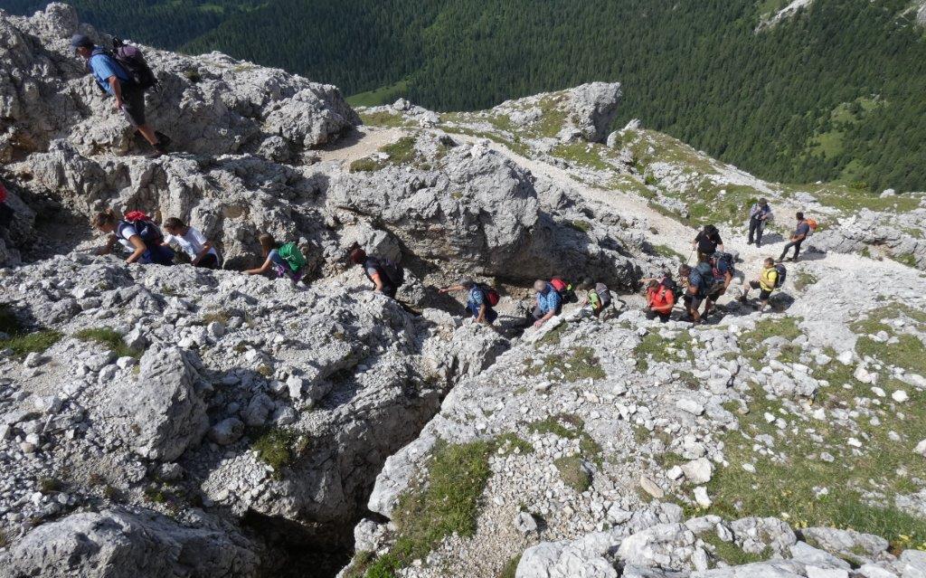 2018_Passeier_Batallion Lehrfahrt Südfront Hexenstein